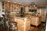 Knotty Alder Kitchen Design