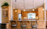 Knotty Alder Kitchen Design